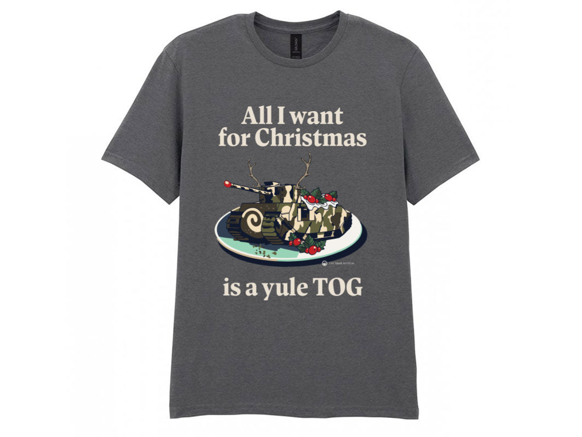 Yule Tog Christmas T-Shirt - Online Exclusive (needs link to other xmas products) (Copy) T-Shirt On Demand Star Editions Charcoal Grey S