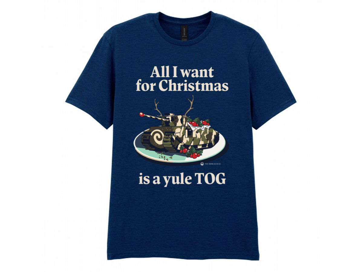 Yule Tog Christmas T-Shirt - Online Exclusive (needs link to other xmas products) (Copy) T-Shirt On Demand Star Editions Navy S