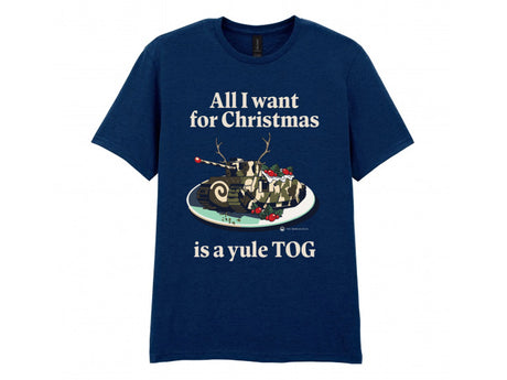 Yule Tog Christmas T-Shirt - Online Exclusive (needs link to other xmas products) (Copy) T-Shirt On Demand Star Editions Navy S