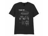 Tiger 131 Tank Blueprint T-Shirt - Online Exclusive
