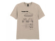 Tiger 131 Tank Blueprint T-Shirt - Online Exclusive T-Shirt On Demand Star Editions