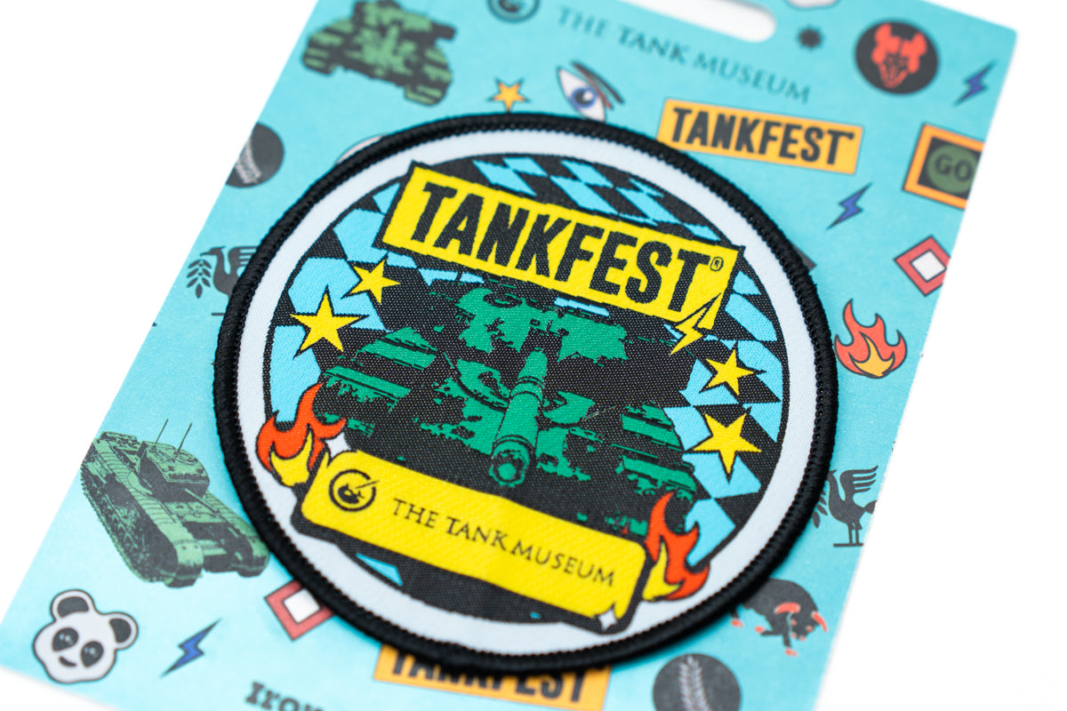 TANKFEST Iron on Patch Patch PawPrint