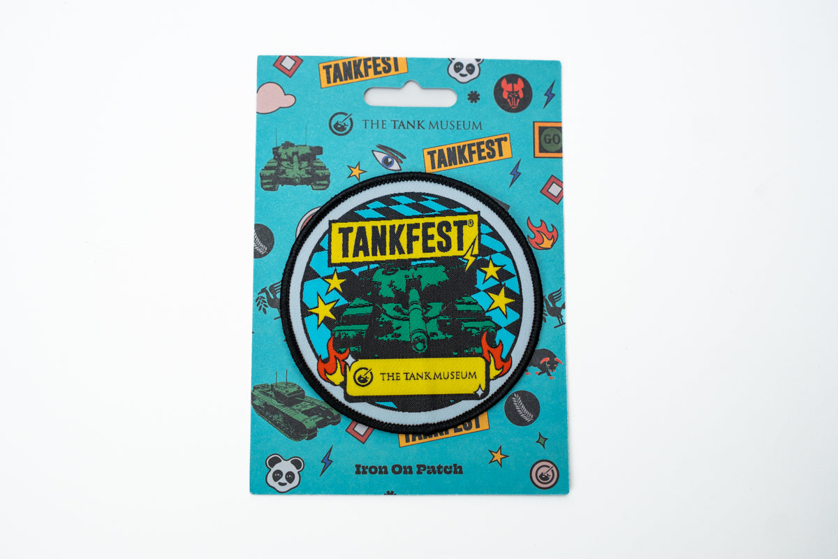 TANKFEST Iron on Patch Patch PawPrint