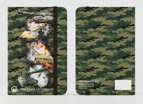 Camo Tanks Notebook (WO&RM DONE) Photos needed Notepads Stands Out Ltd