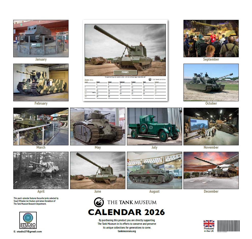 Tank Museum Calendar 2026 The Tank Museum