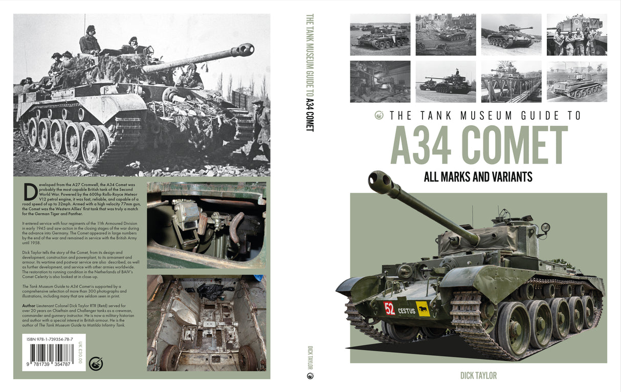 PRE-ORDER: The Tank Museum Guide to the Comet Book [variant_option4]