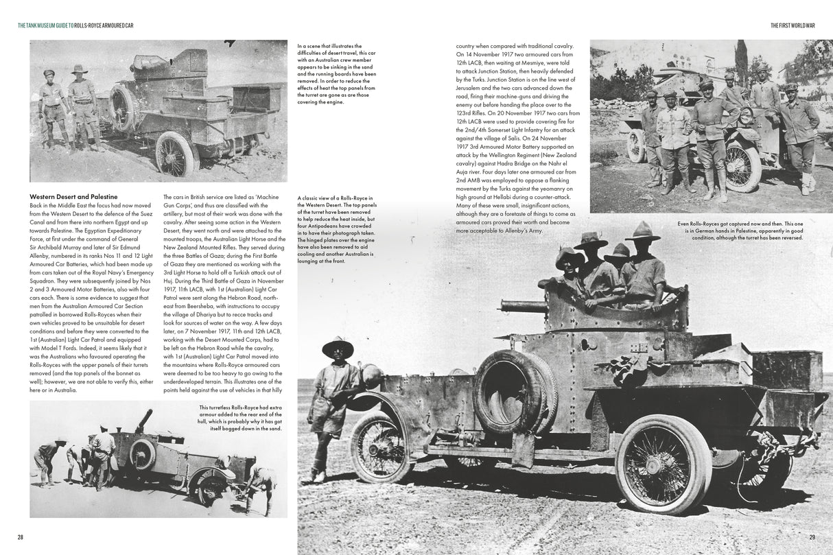 Pre-order: The Tank Museum Guide to Rolls-Royce Armoured Car Book [variant_option4]