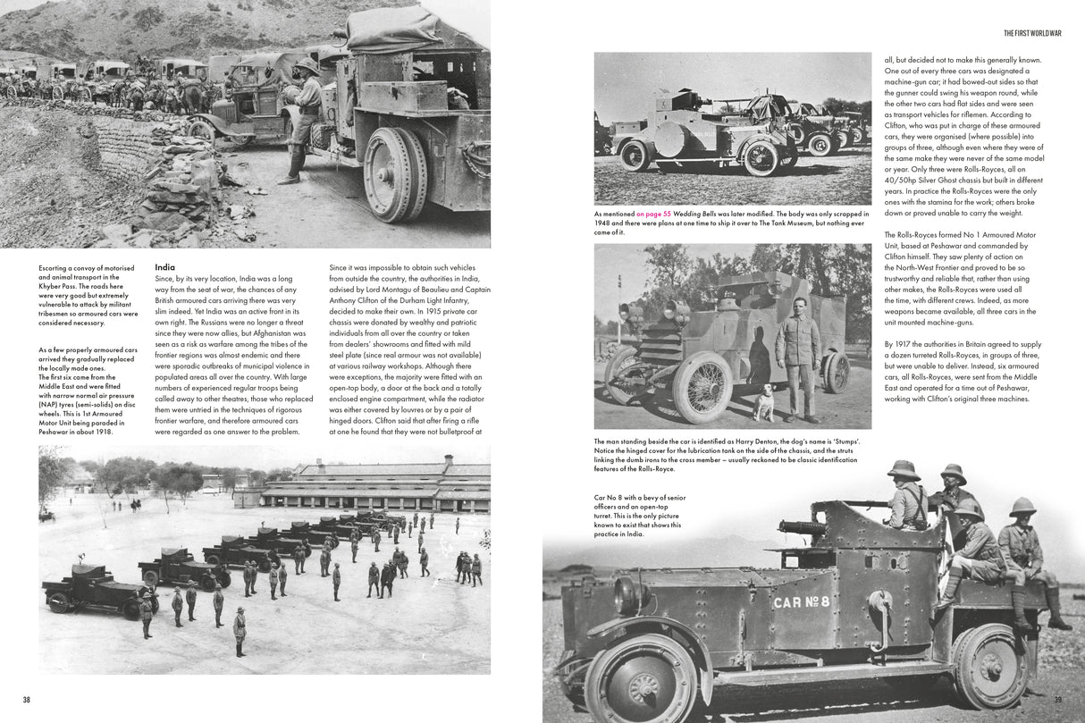 Pre-order: The Tank Museum Guide to Rolls-Royce Armoured Car Book [variant_option4]