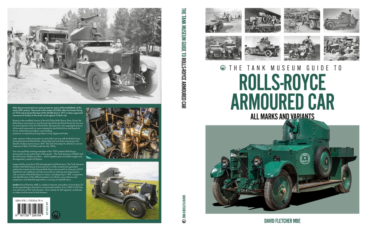 Pre-order: The Tank Museum Guide to Rolls-Royce Armoured Car Book [variant_option4]