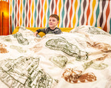 Tank Museum Bedding: New Tanks Outline Homeware [variant_option4]