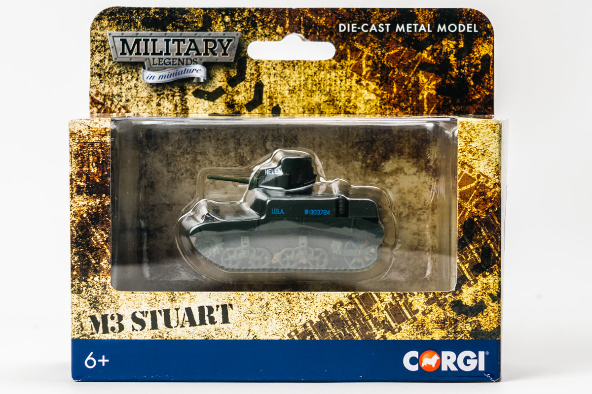 Corgi Military Legends M3 Stuart Pre-Built Model [variant_option4]