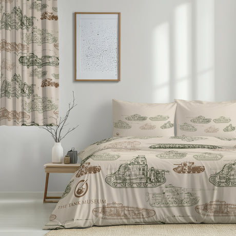 The Tank Museum Bedding: Tanks Outline (WO,RM,weight, pics) Homeware [variant_option4]