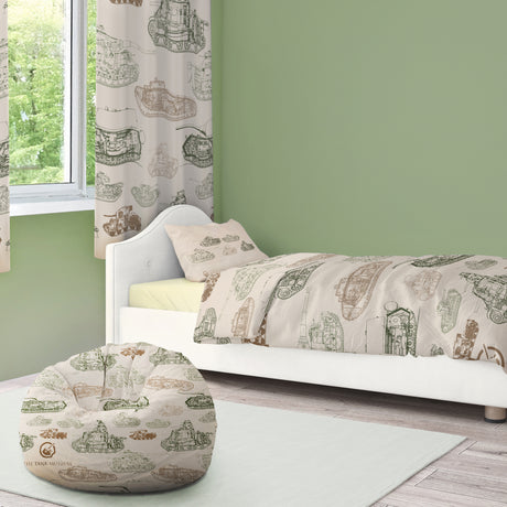 The Tank Museum Bedding: Tanks Outline (WO,RM,weight, pics) Homeware [variant_option4]