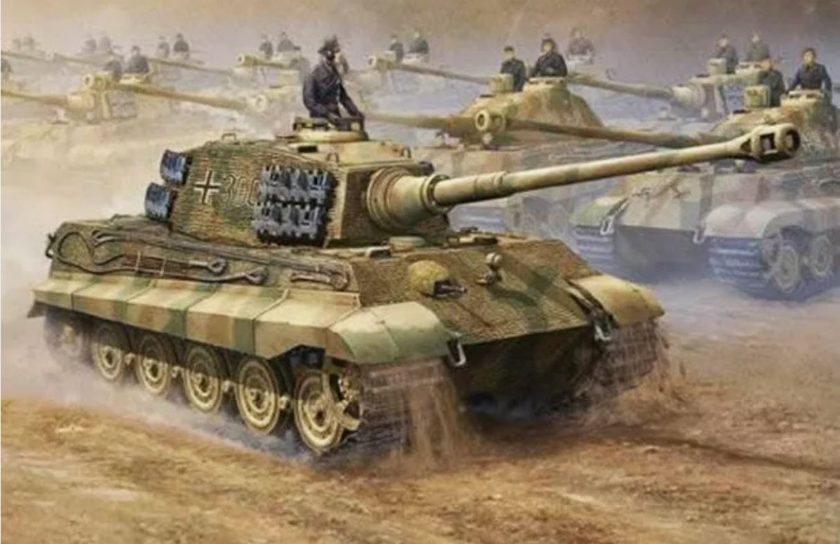 Trumpeter 1/16 SDKFZ 182 King Tiger 2 in 1 Scale Model [variant_option4]