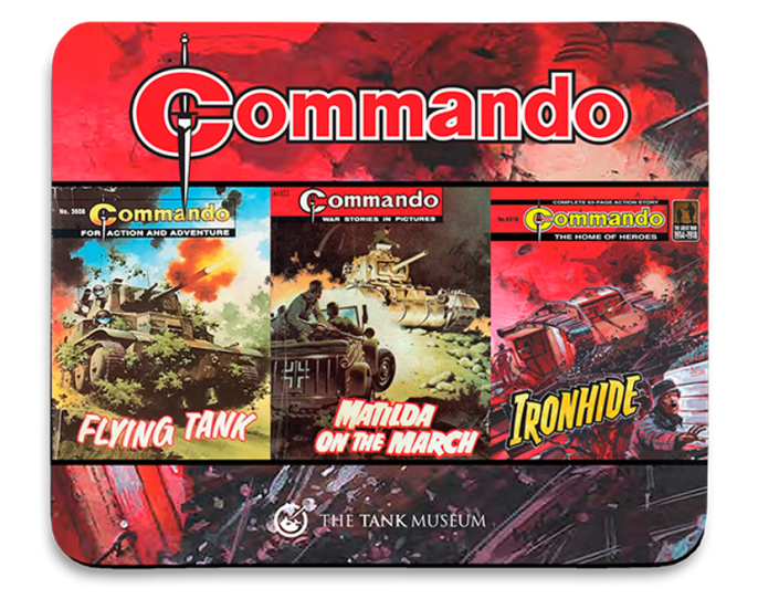 Commando Mouse Mat Collection (Description) Stationery [variant_option4]