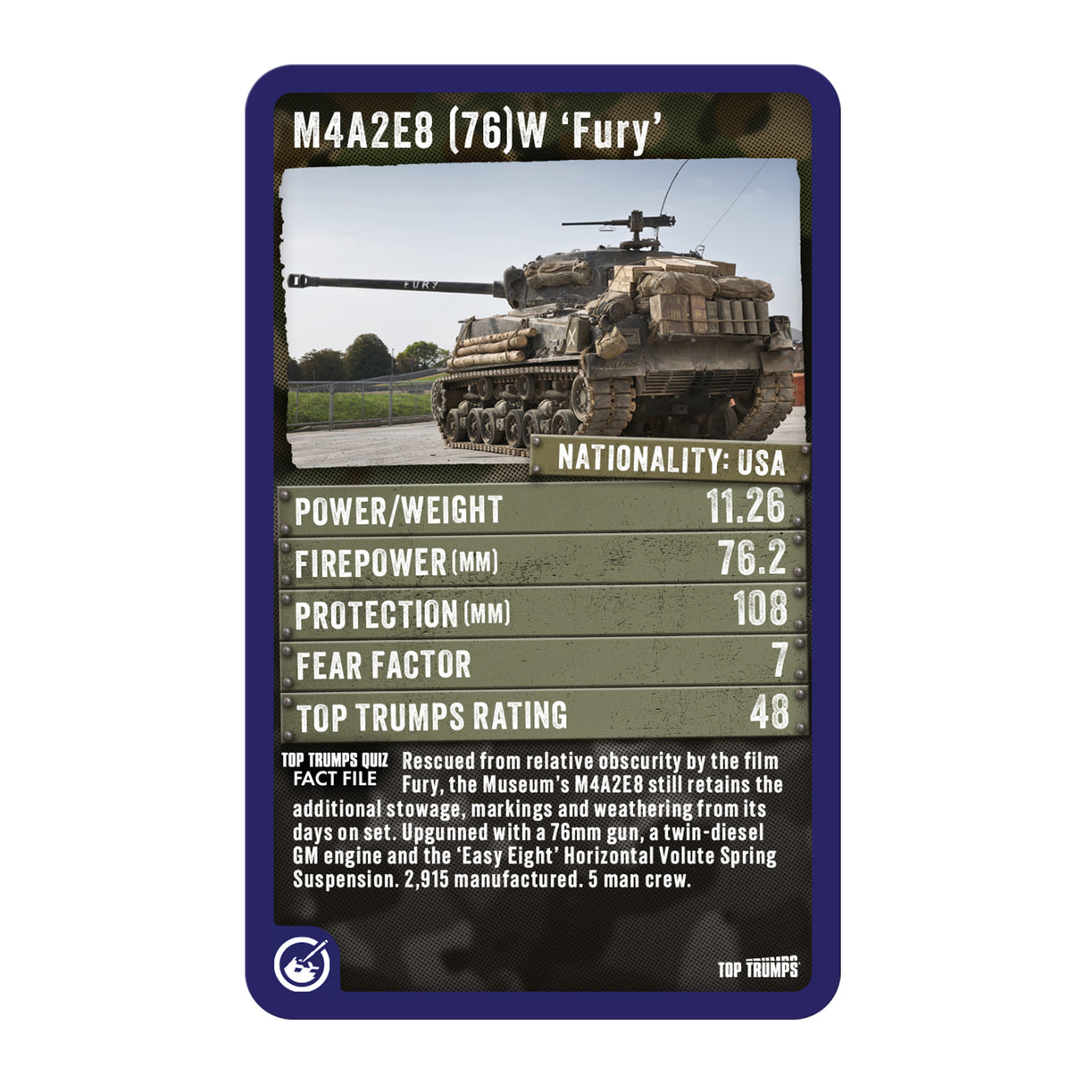 Tank Museum 'Weird and Wonderful Tanks' Top Trumps