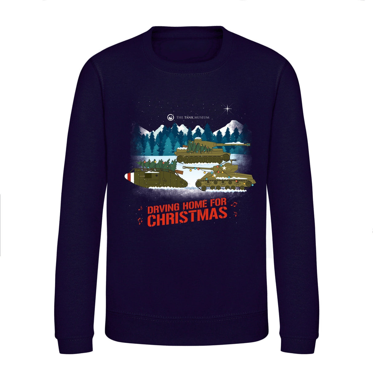 Kids Driving Home for Christmas Sweater Jumper [variant_option4]