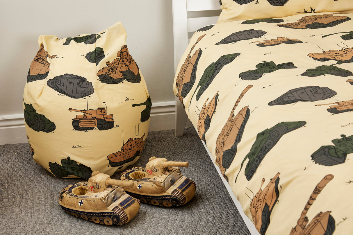 Tiger 131 Tank Slippers Slippers [variant_option4]