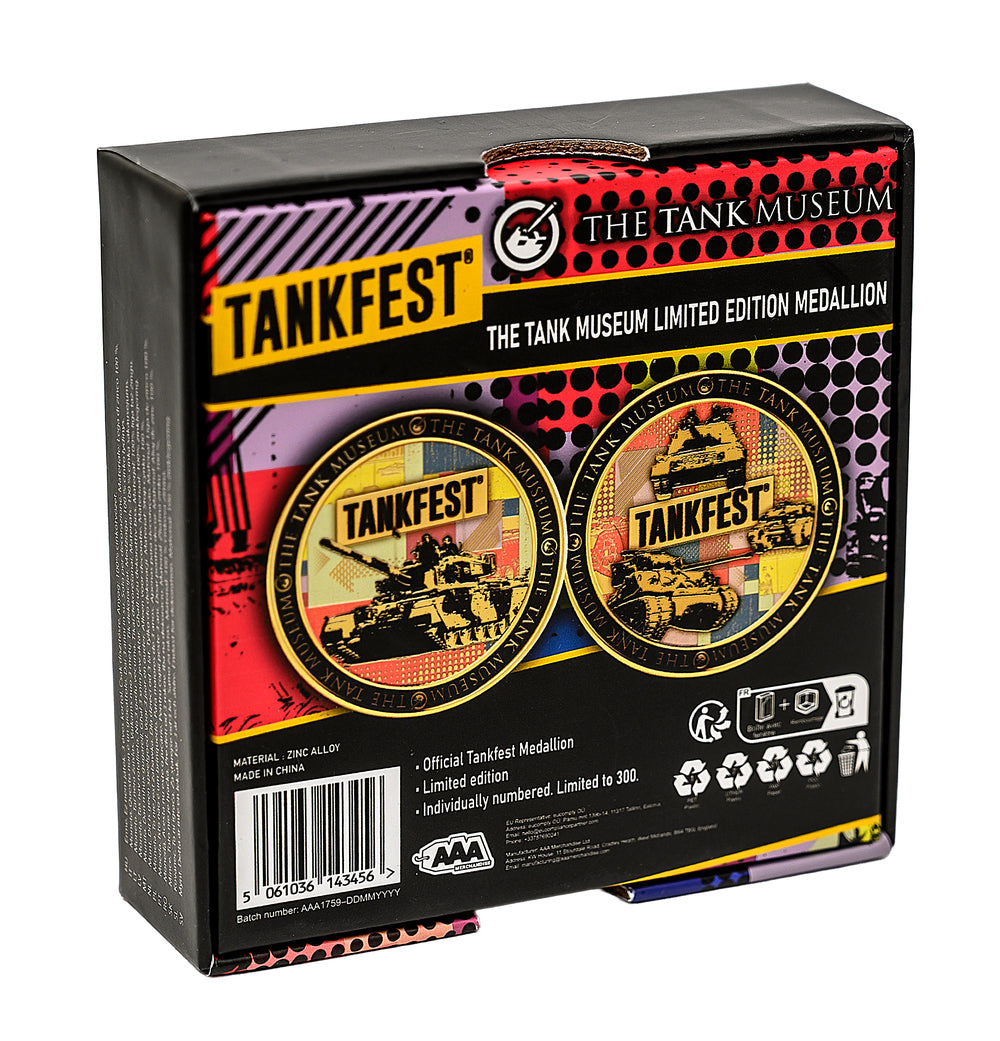 Limited Edition TANKFEST Gold Medallion