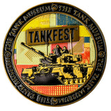 Limited Edition TANKFEST Gold Medallion