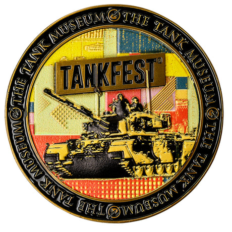 Limited Edition TANKFEST Gold Medallion