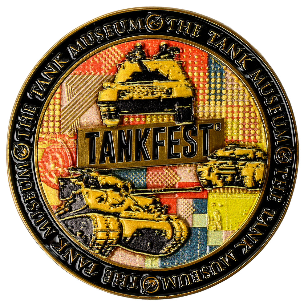 Limited Edition TANKFEST Gold Medallion
