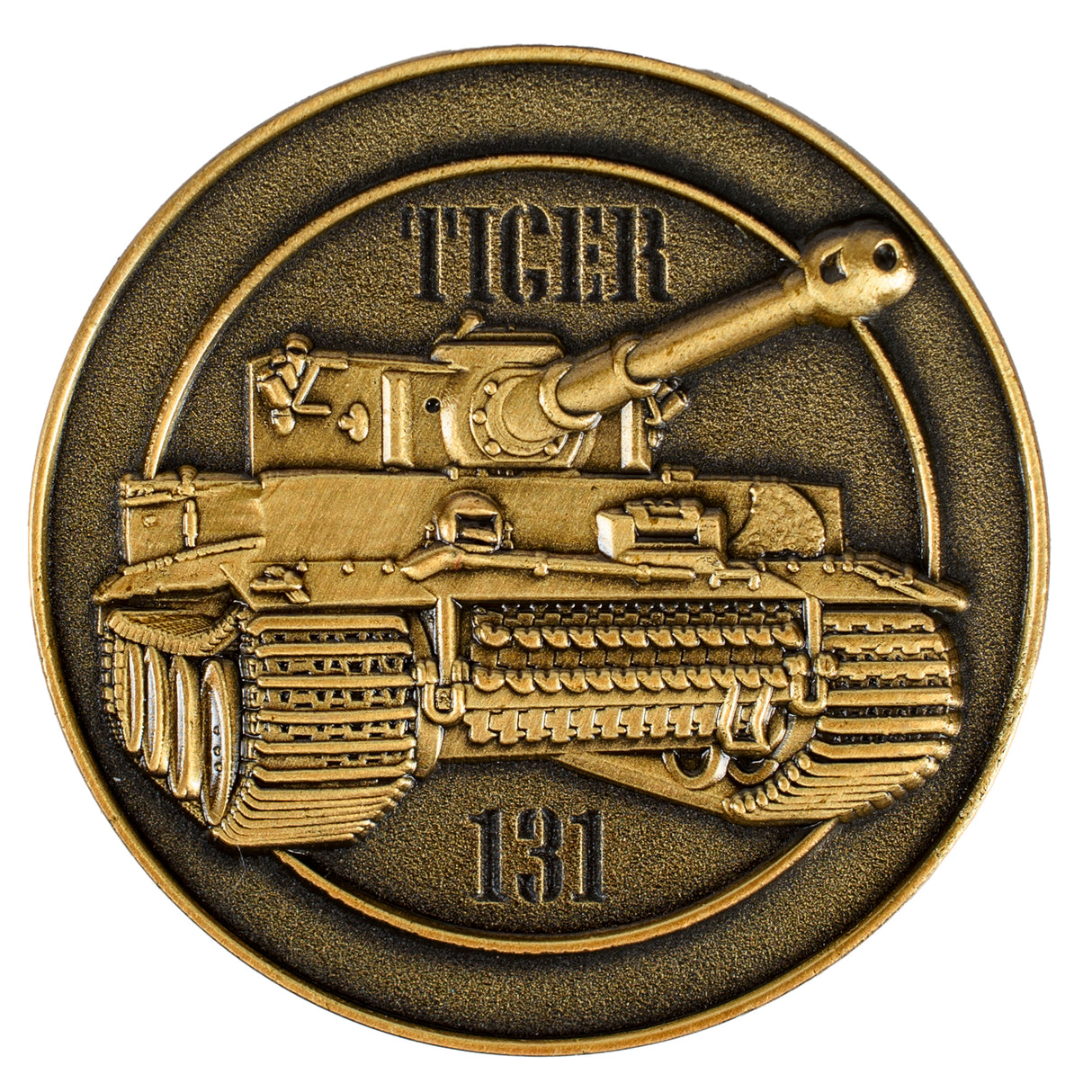 Collectable Coin Series 1 #3 Tiger 131 Tank