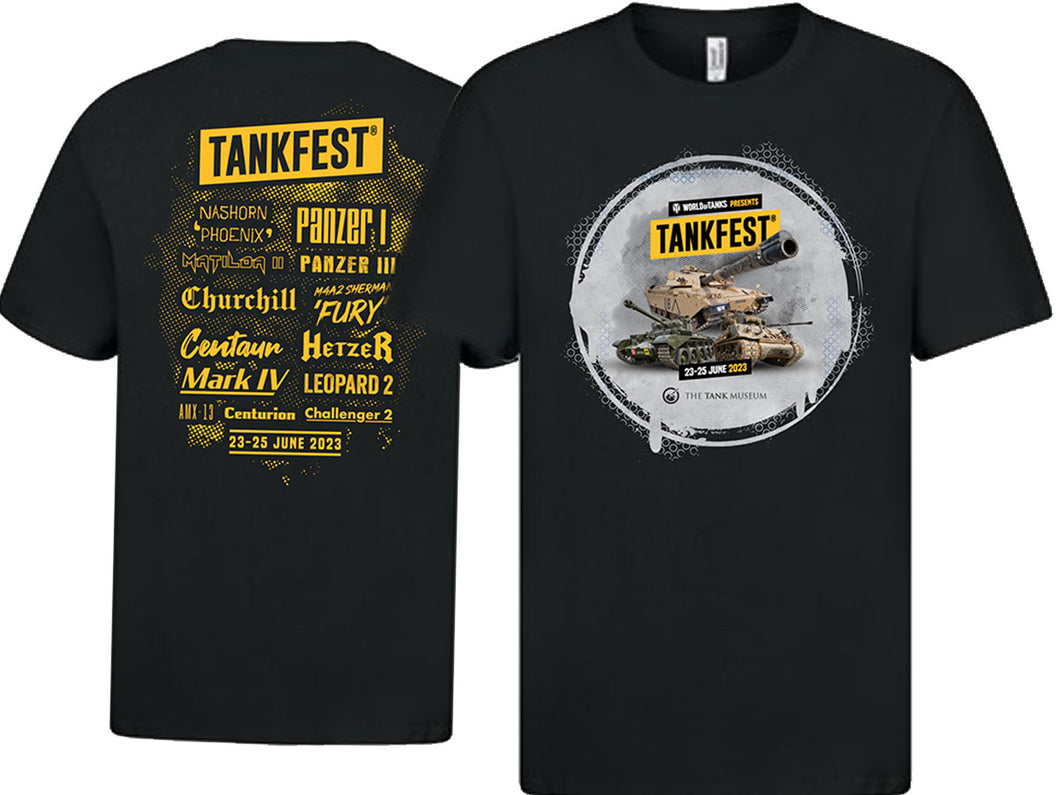 TANKFEST 2023 Limited Edition T-Shirt Black
