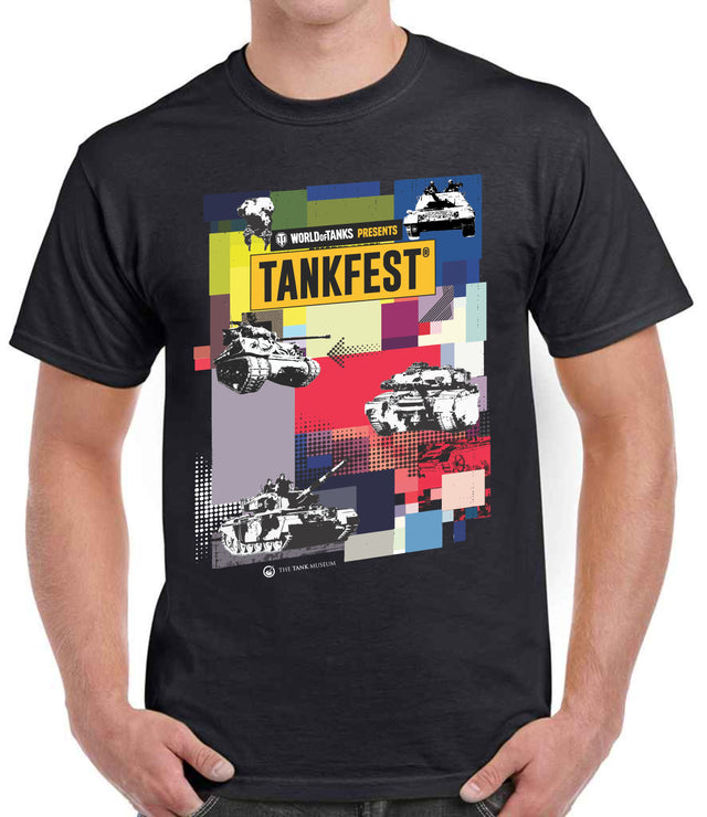 TANKFEST 2025 Limited Edition Black T-Shirt T-Shirt [variant_option4]