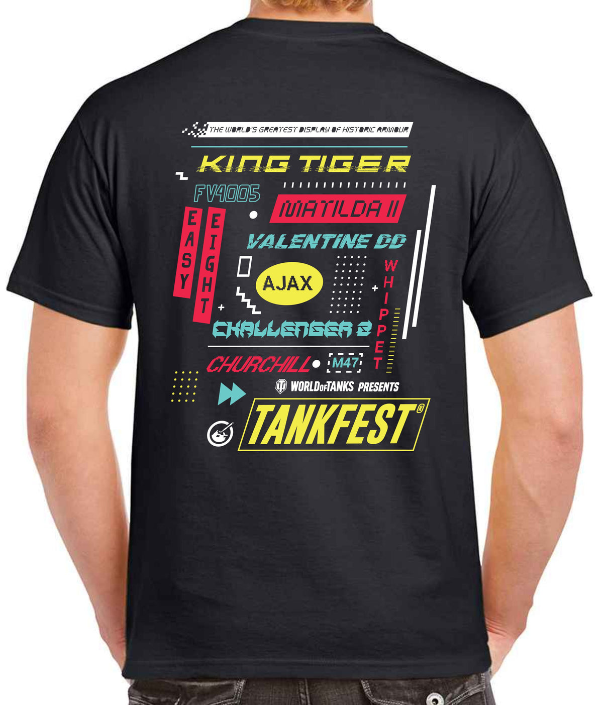 TANKFEST 2025 Limited Edition Black T-Shirt T-Shirt [variant_option4]