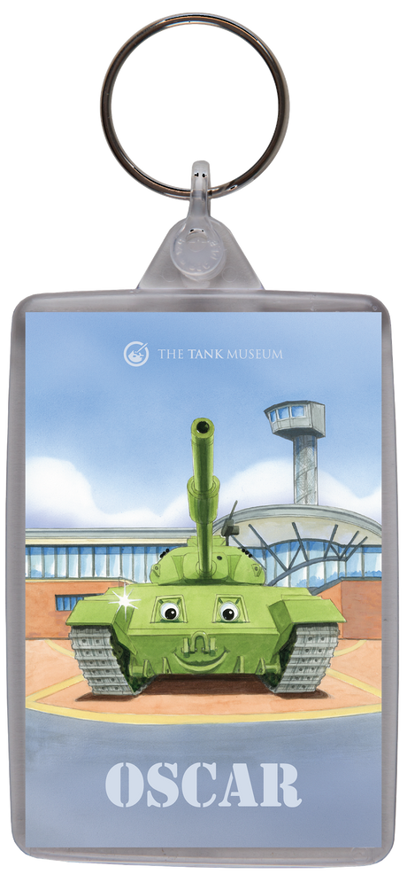 Tankie Character Personalised Keyring Keyring My Moments