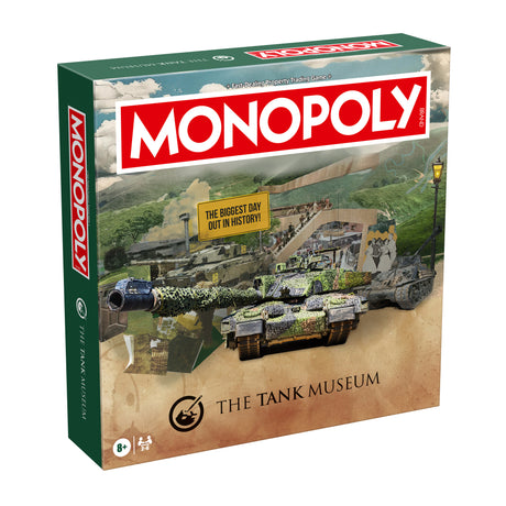 Exclusive Tank Museum Monopoly (weight, WORM, Barcode) Game Winning Moves