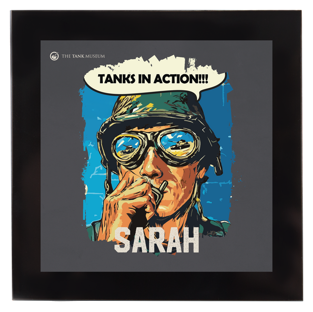 Action Personalised Square Coaster Coaster My Moments
