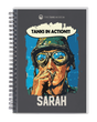 Tanks in Action Personalised Notebook Stationery My Moments