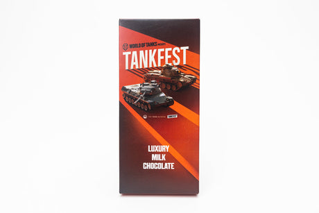 World of Tanks TANKFEST Milk Chocolate Bar Food Farrah's