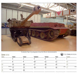 Tank Museum Tiger 131 Calendar 2026 Wall Art [variant_option4]