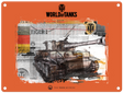 World of Tanks Tiger I Metal Sign Small Wall Art [variant_option4]