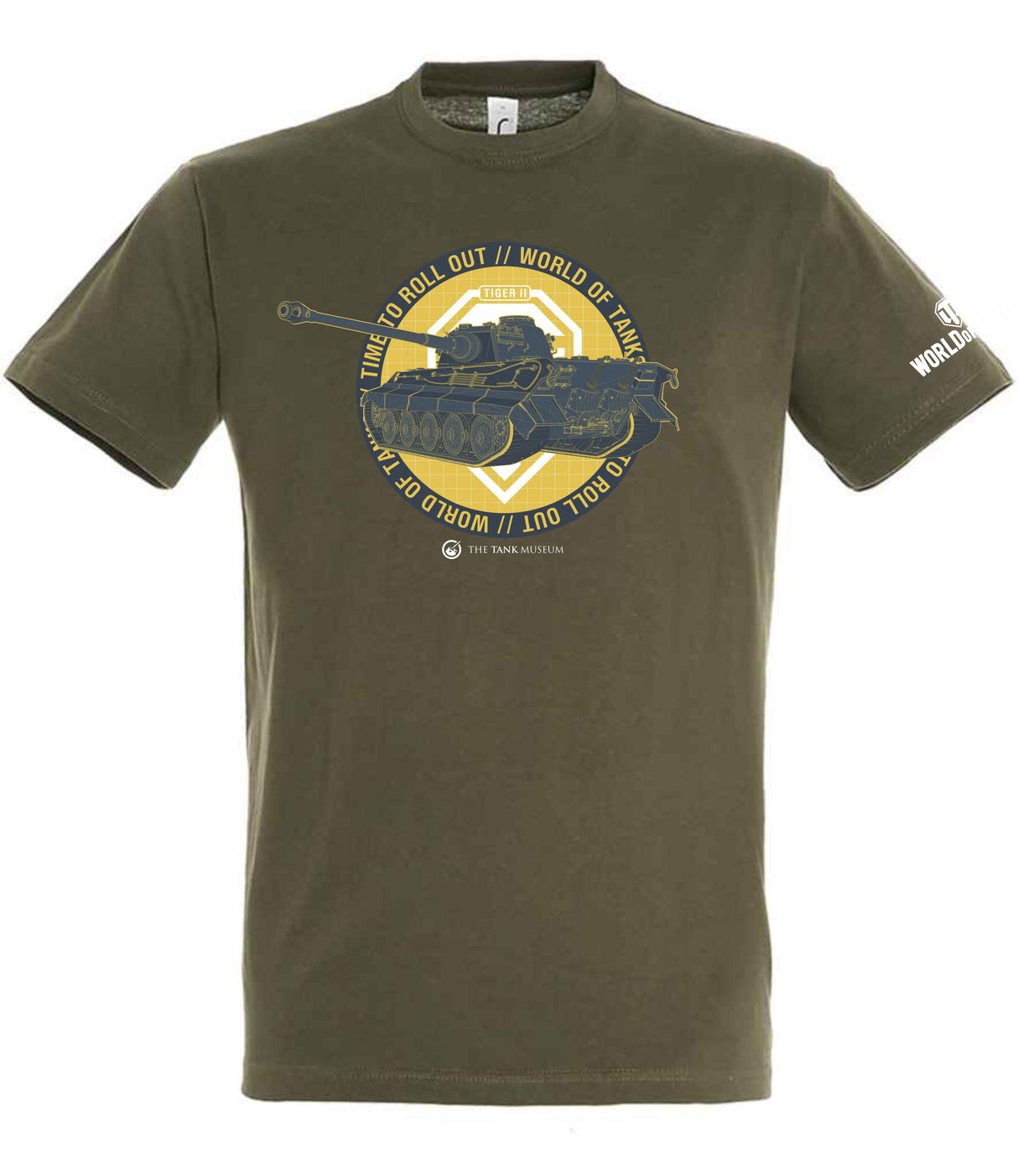 World Of Tanks Roll Out Tiger II T-Shirt T-Shirt [variant_option4]