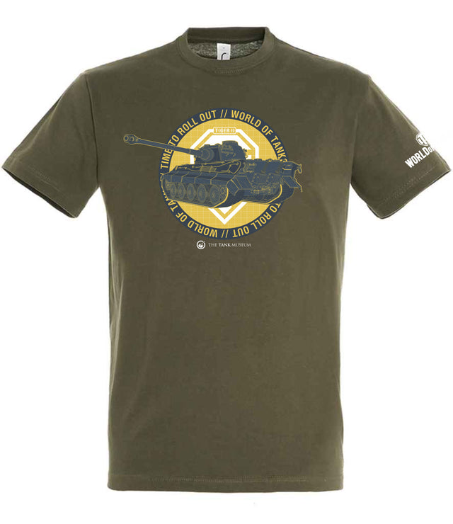 World Of Tanks Roll Out Tiger II T-Shirt T-Shirt [variant_option4]