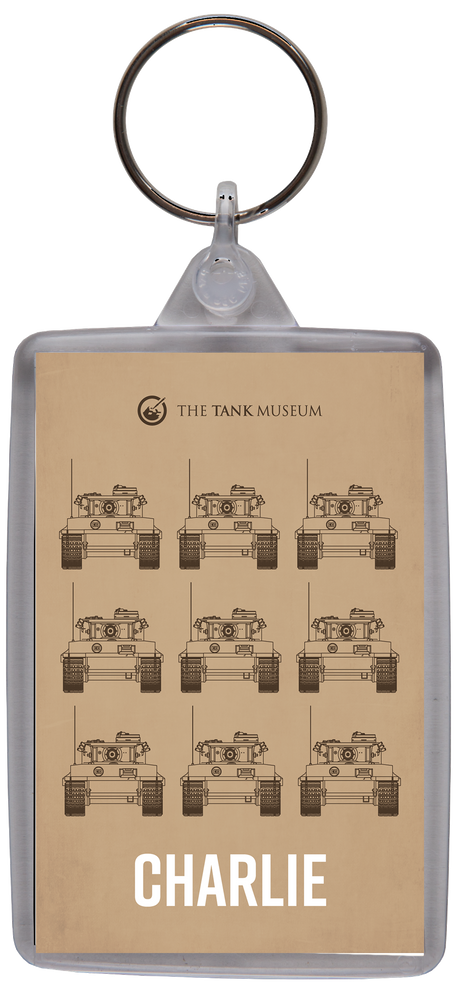 Tiger Repeat Personalised Keyring Keyring My Moments