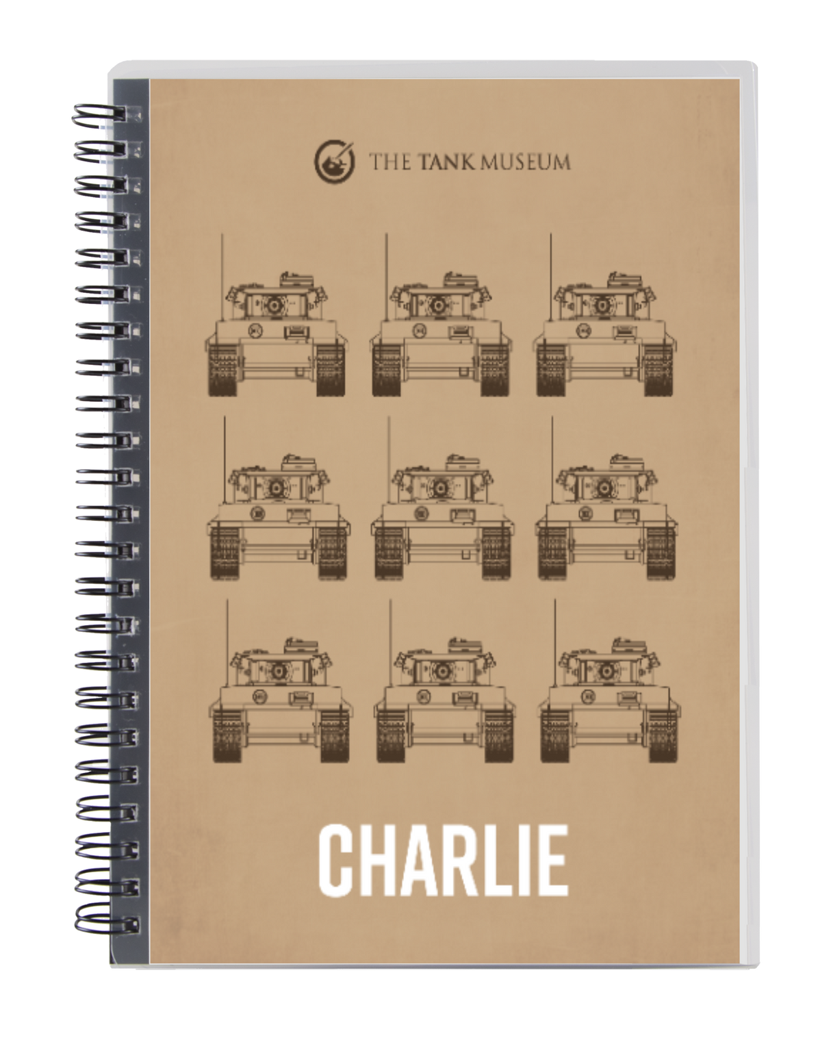 Tiger Repeat Personalised Notebook