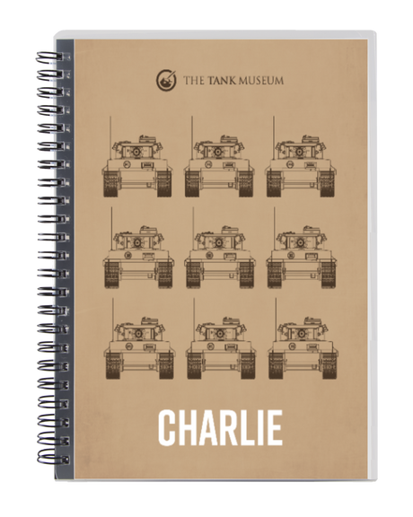 Tiger Repeat Personalised Notebook Stationery My Moments