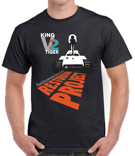 King Tiger V2 Restoration T-Shirt T-Shirt [variant_option4]