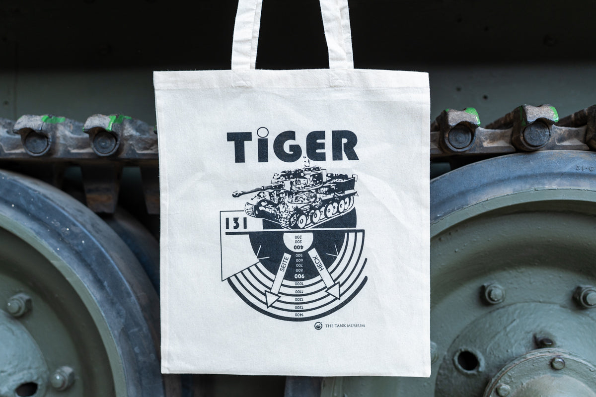 Tiger 131 Black Canvas Bag Bag The Tank Museum