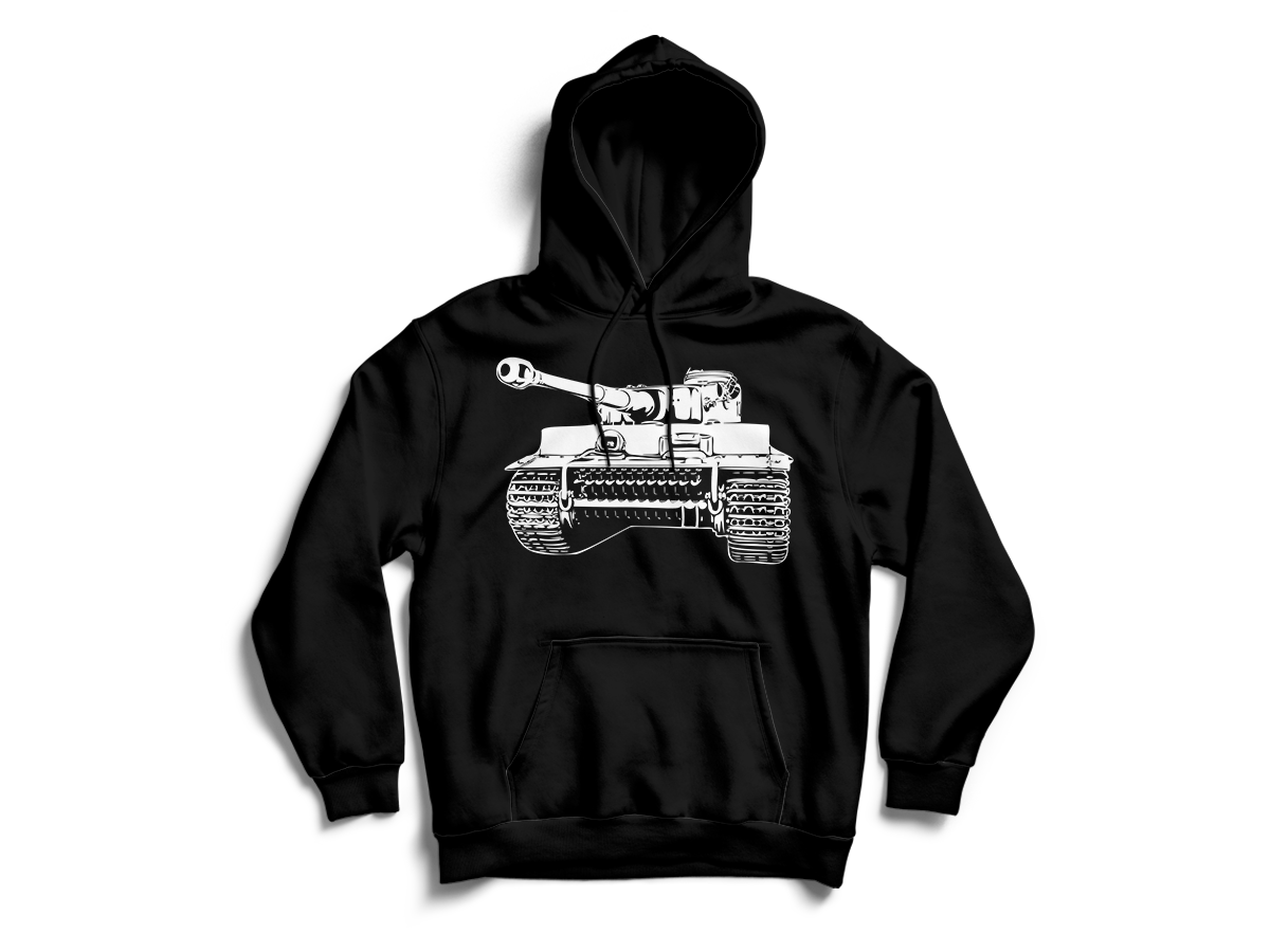 Graphic Tiger Hoodie – The Tank Museum Graphic Tiger Hoodie – The Tank Museum