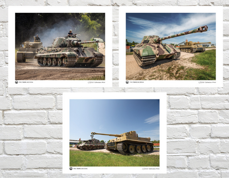 Limited Edition Running Tigers Art Print: 3 for £30 Wall Art [variant_option4]