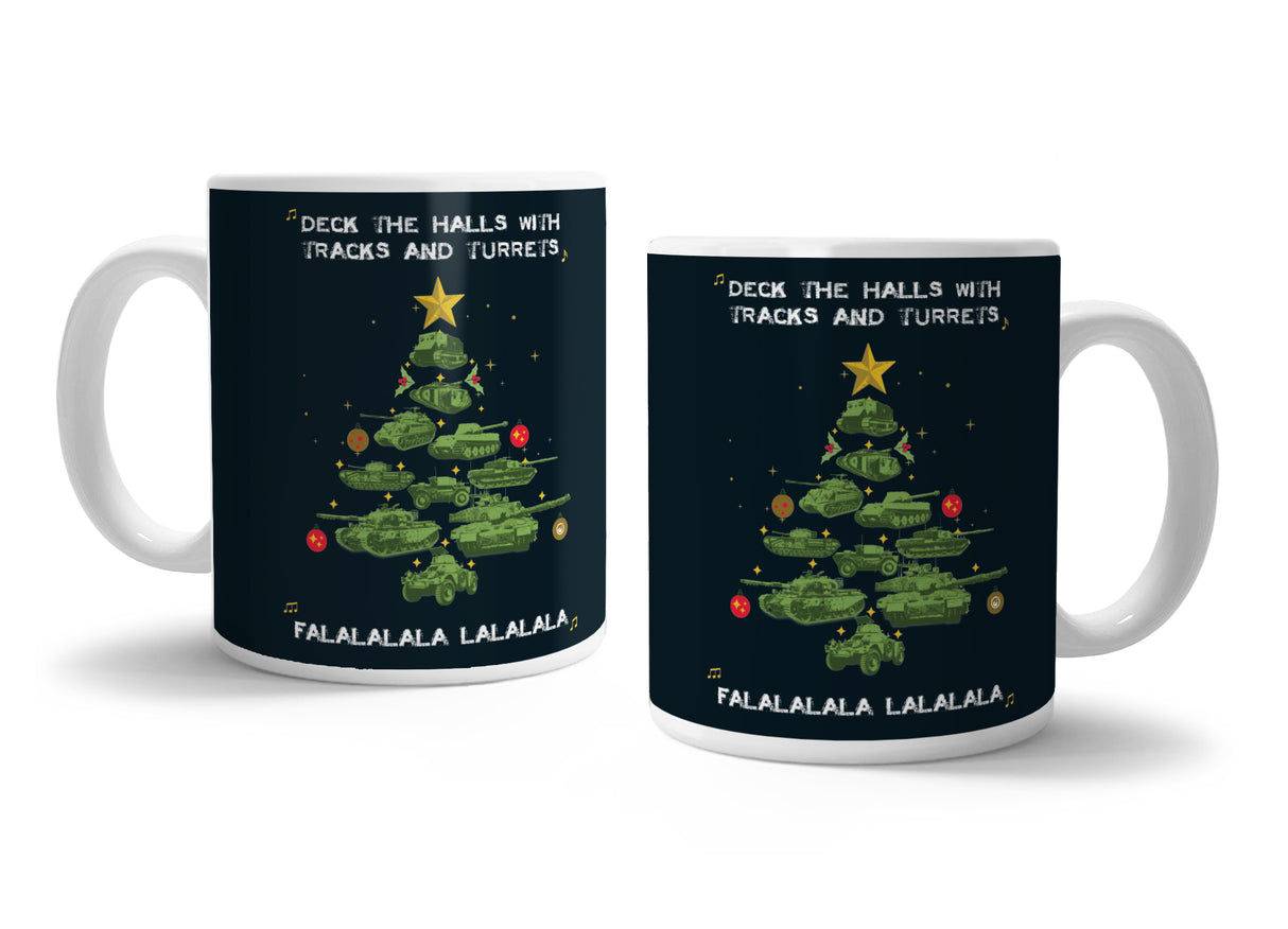 Christmas Deck the Halls Tanks Mug