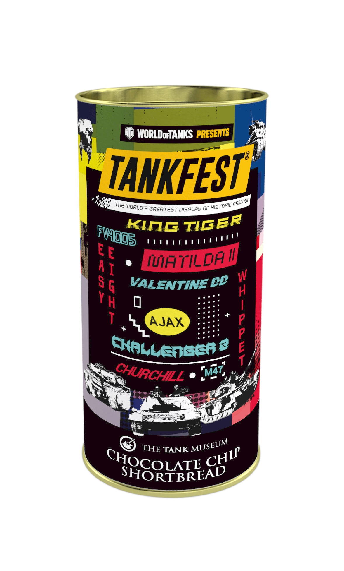 TANKFEST 2025 Drum Choc Chip Shortbread Food [variant_option4]