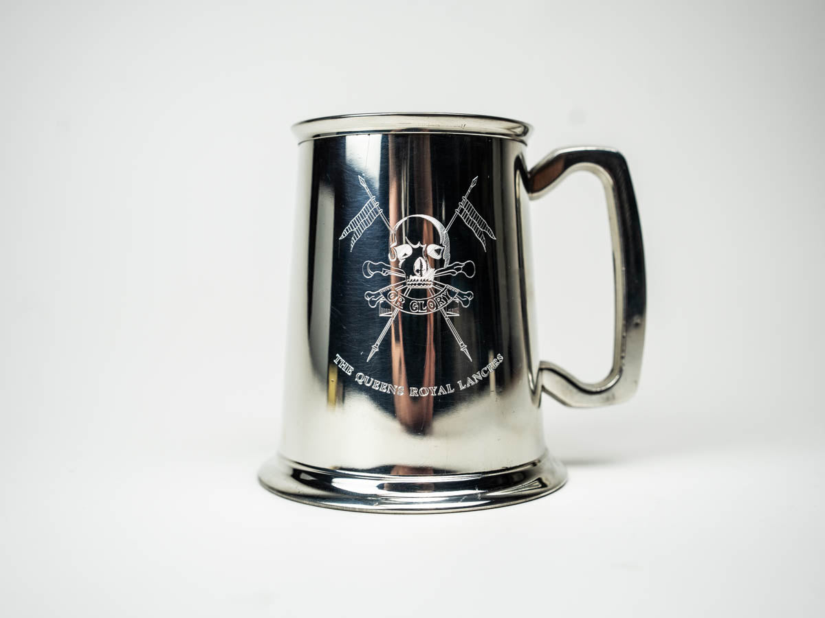 Lancers Pewter Half Pint Tankard