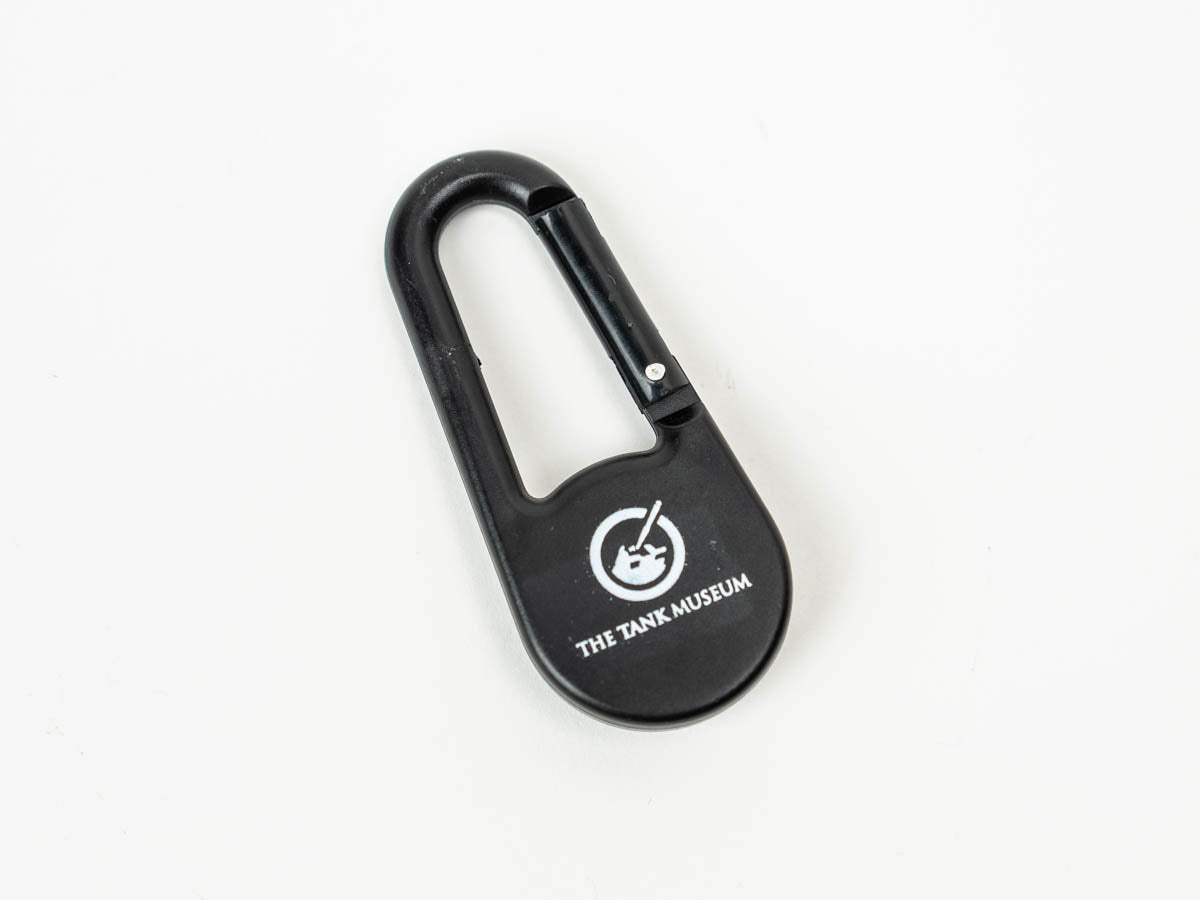 Compass Carabiner Keyring